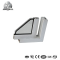 châssis de fenêtre en aluminium slimline coulissant anticorrosion